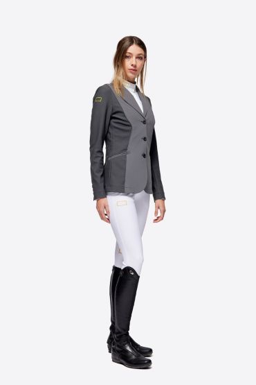 Women's competition riding jacket. Graphite Grey