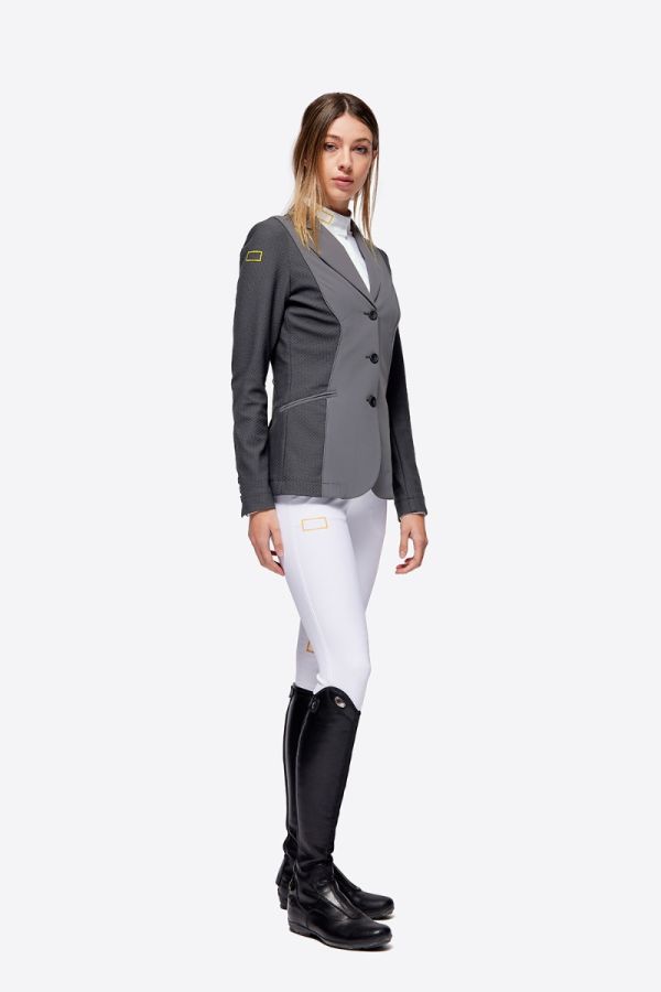 Rider's Gene women's competition jacket with buttons Graphite Grey