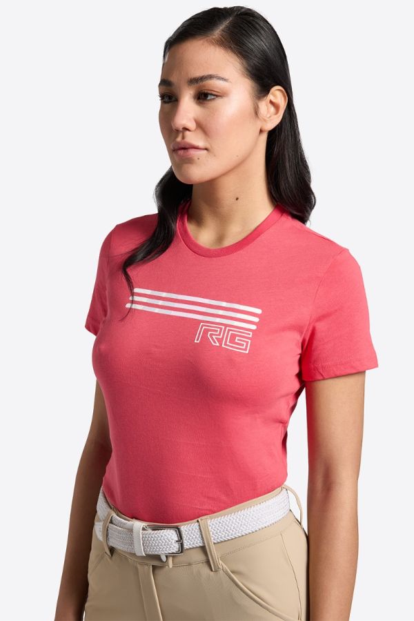 Rider's Gene woman Cotton T-shirt FUSCIA